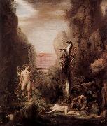 Gustave Moreau Herkules und die Lernaische Hydra Spain oil painting artist